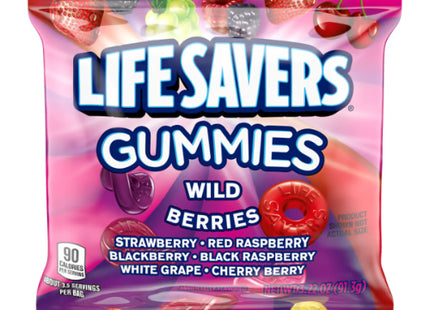 LIFESAVERS 3.22oZ GUMMIES WILD BERRIES 1COUNT