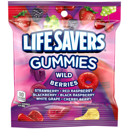 LIFESAVERS 3.22oZ GUMMIES WILD BERRIES 1COUNT