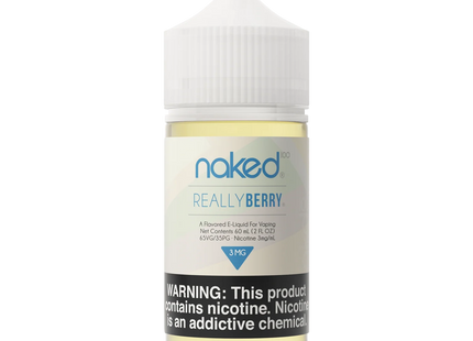 NAKED 3MG E-LIQUID REALLYBERRY 60ML