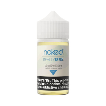 NAKED 3MG E-LIQUID REALLYBERRY 60ML