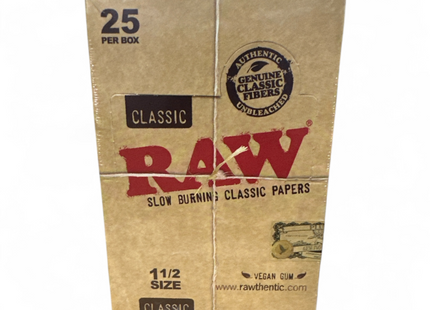 RAW CLASSIC 1 1/2 BOX/25