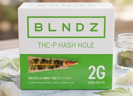 BLNDZ THC-P 2G HASH HOLE PRE-ROLLS 20COUNT