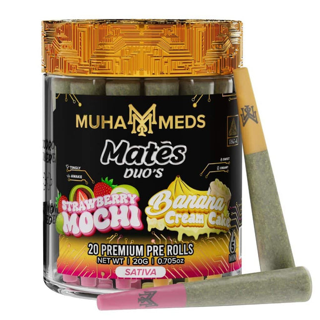 MUHA MEDS DUO'S 1G PRE-ROLL 20CT  6 JARS