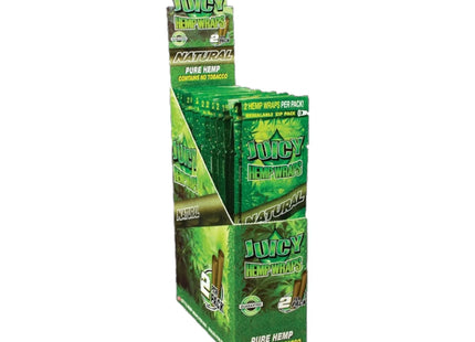 JUICY 2PK HEMP WRAPS   25COUNT
