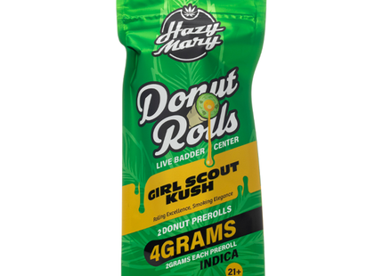 HAZY MARY 4G DONUT ROLLS  2PK - 10CT