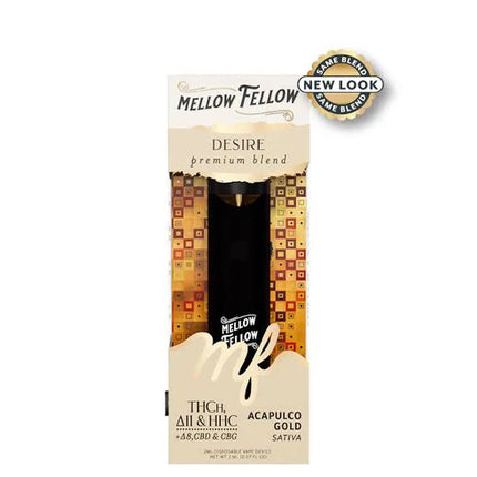 MELLOW FELLOW PREMIUM 2ML DISPOSABLE ACAPULCO GOLD 6PACK