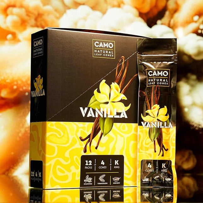 CAMO CONES KING SZ VANILLA