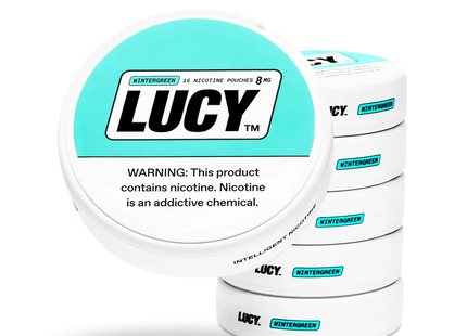 LUCY NICOTINE 8MG - WINTERGREEN