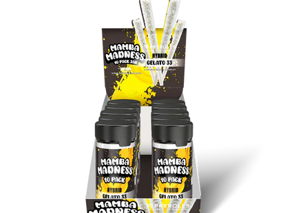 MAMBA MADNESS 2G PRE-ROLL PRE-PRICED $9.99 10PACK