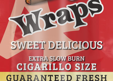 4K'S WRAPS 4/$1.29 PRE-PRICED 30PACKS