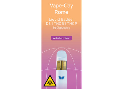 URB LIQUID BADDER 3ML DISPOSABLE  6PACK
