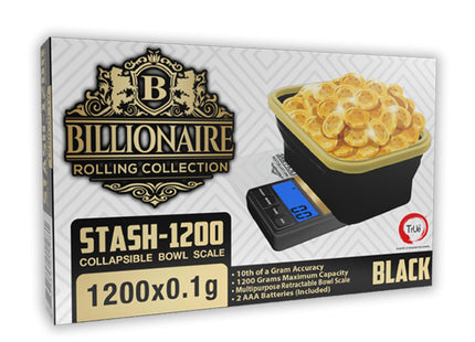 BILLIONAIRE STASH 1200-BLACK