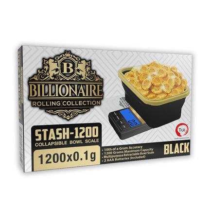 BILLIONAIRE STASH 1200-BLACK
