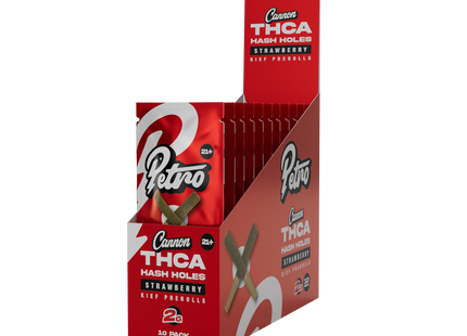 PETRO THC-A 2G HASH HOLE 2PK PRE-ROLLS 10PACKS