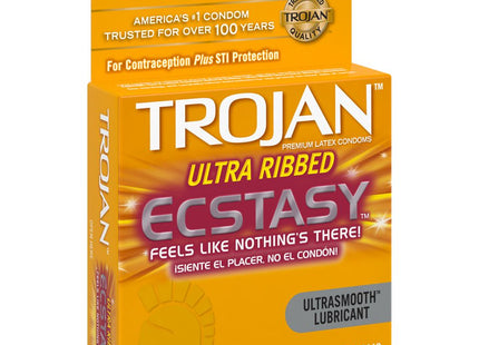 TROJAN ECSTACY U R 6 - 3 PK