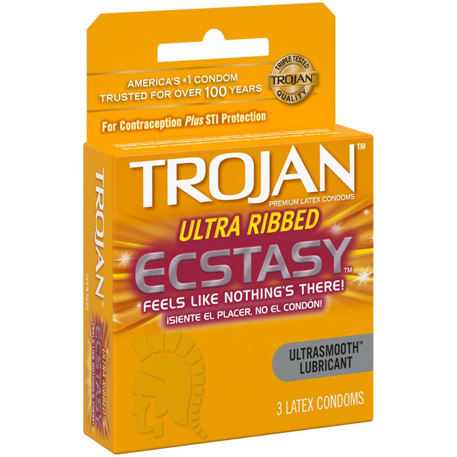TROJAN ECSTACY U R 6 - 3 PK