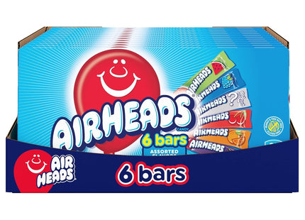 AIR HEADS 6BARS 3.3oZ THEATER BOX ASSORTED FLAVORS 12COUNT