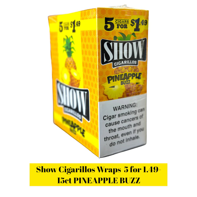 SHOW 5/$1.49 PINEAPL BZ 15/5 CT
