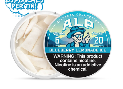 ALP DRIFTERS NICOTINE POUCHES 6 MG 5 PK