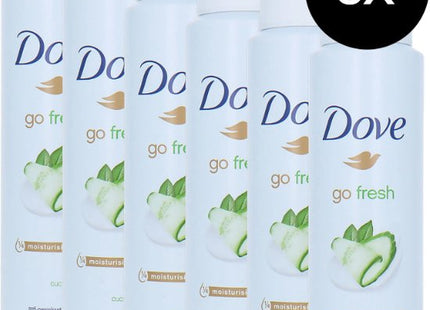 DOVE DEO CUCUMBER SCENT 6PK