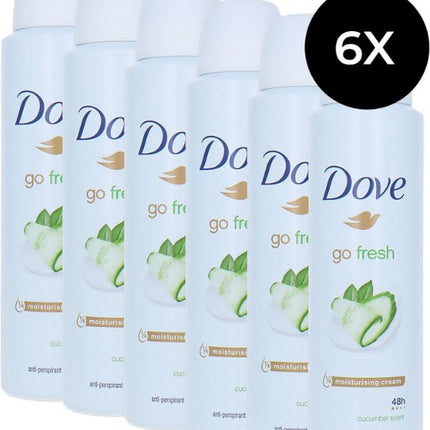 DOVE DEO CUCUMBER SCENT 6PK