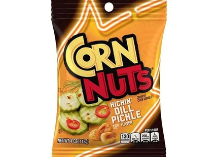 CORN NUTS 4oZ SNACK KICKIN' DILL PICKLE FLAVOR 1PACK