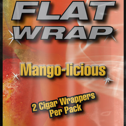 GOOD TIMES FLAT WRAP 2PK MANGO LICIOUS PRE-PRICED 0.99$ - 25COUNT
