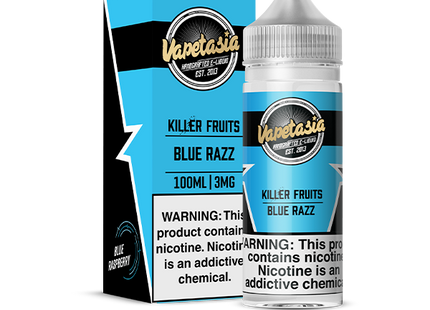 VAPETASIA-100ML/3G- BLUE RAZZ