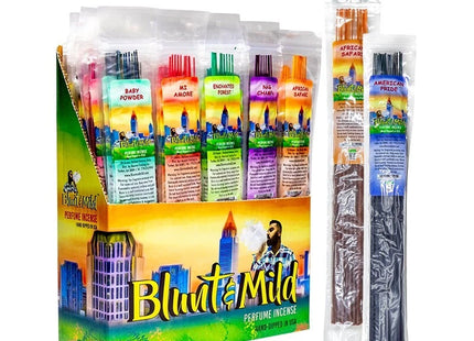 BLUNT & MILD INCENSE STICKS ASSORTED 72 COUNT