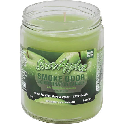 SMOKE CANDLE |SOUR APPLEZ 13OZ