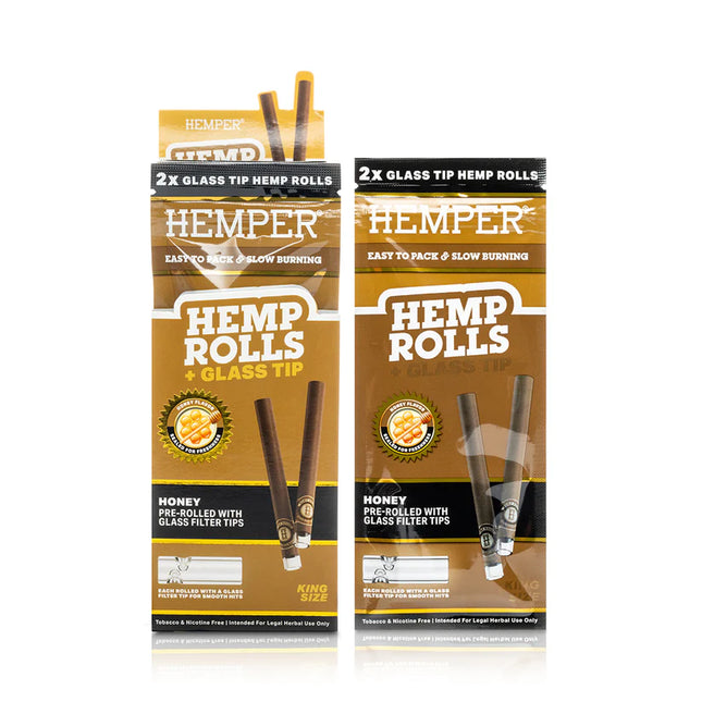HEMPER KING ROLLS HONEY 12CT
