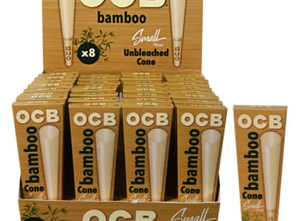 OCB BAMBOO CONE SML SZ 8 PACK