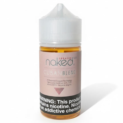 NAKED 6MG E-LIQUID CUBANBLEND 60ML