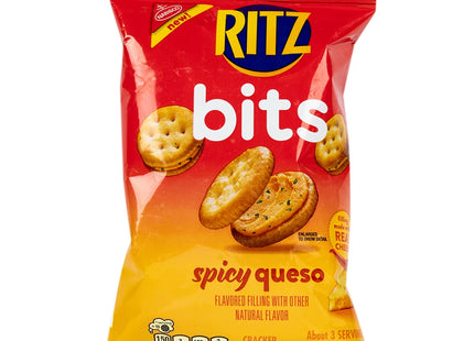 RITZ BITS 3oZ CRACKER SANDWICHES SPICY QUESO 1COUNT