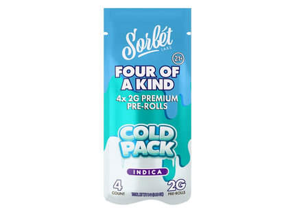 SORBET FOUR OF A KIND 2G PRE-ROLLS  10PACKS