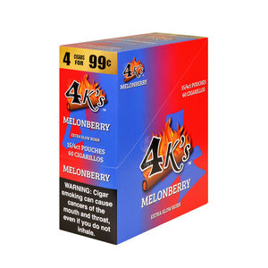 4K'S CIGAR PRE-PRICED 15PACKS
