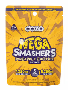 DOZO MEGA SMASHERS GUMMIES 10PACKS