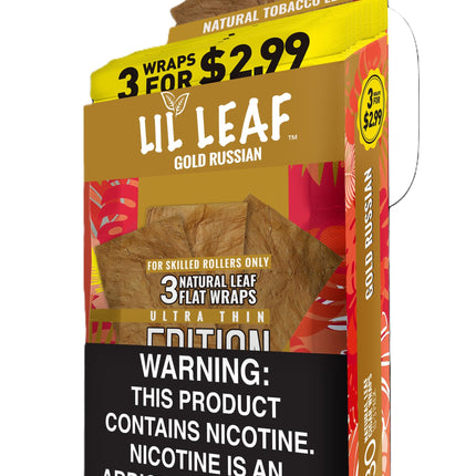 LIL LEAF GOLD RUSSIAN 10PK