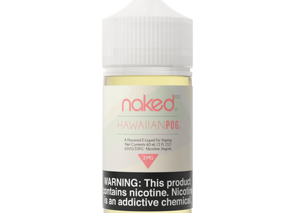 NAKED 3MG E-LIQUID HAWAIIANPOG 60ML