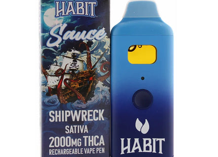 HABIT SAUCE 2G DISPOSABLE 10PACK