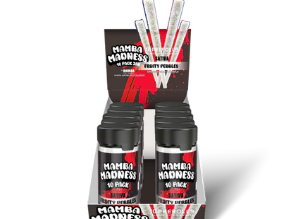 MAMBA MADNESS 2G PRE-ROLL PRE-PRICED $9.99 10PACK