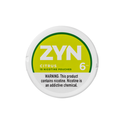 ZYN NICOTINE 6 MG - CITRUS
