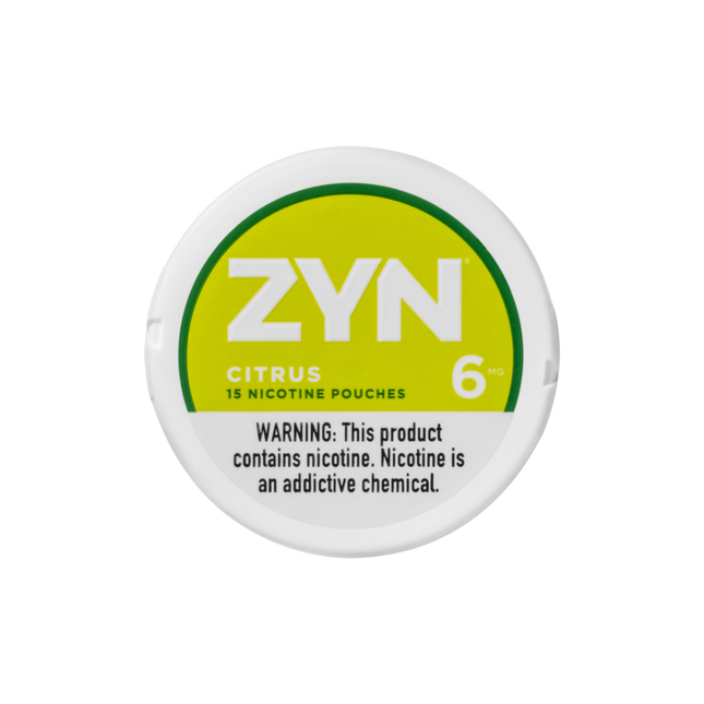 ZYN NICOTINE 6 MG - CITRUS