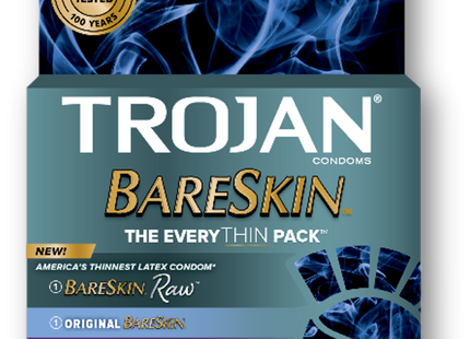 TROJAN BARESKIN TRIPLE 6 - 3PK