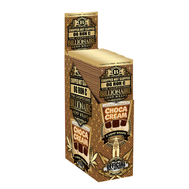 BILLIONAIRE WRAP CHOCA CRM 25CT