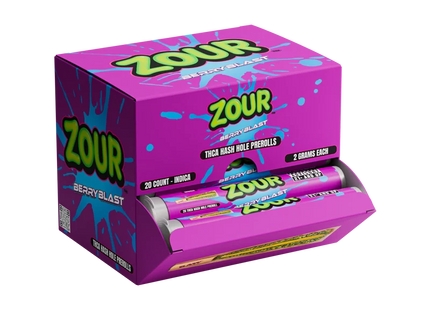 ZOUR THC-A 2G HASH HOLE PRE-ROLL 20COUNT