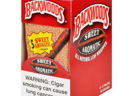 BACKWOODS 5PK CIGARS- 8COUNT EXCISE TAX PAID