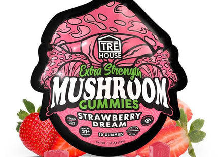 *New* TRE House Extra Strength Mushroom Gummies 10ct/10pk