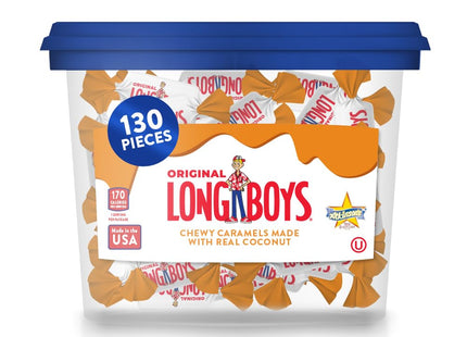 LONG BOYS COCONUT CHEWY CANDY 45.86oZ JAR 130COUNT