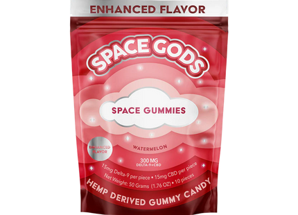 SPACE GODS SPACE GUMMIES 300MG 10 PACK